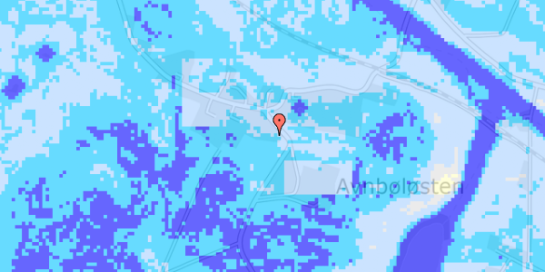 Ekstrem regn på Avnbøløstenvej 68