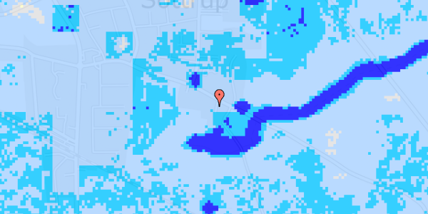 Ekstrem regn på Gl. Landevej 22, st. th