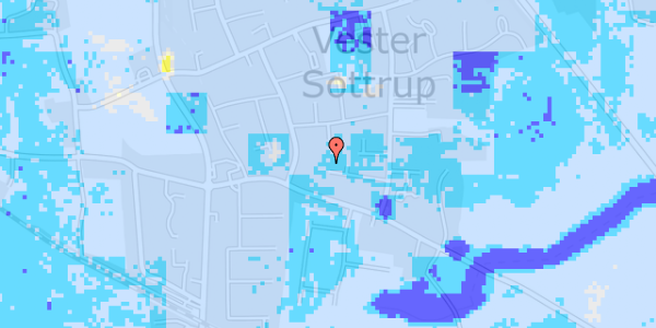 Ekstrem regn på Midtløkke 8