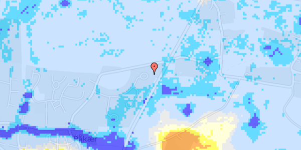 Ekstrem regn på Påkjær 27