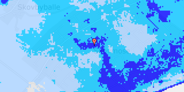 Ekstrem regn på Birkemose 39