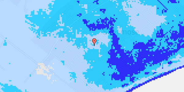 Ekstrem regn på Birkemose 64