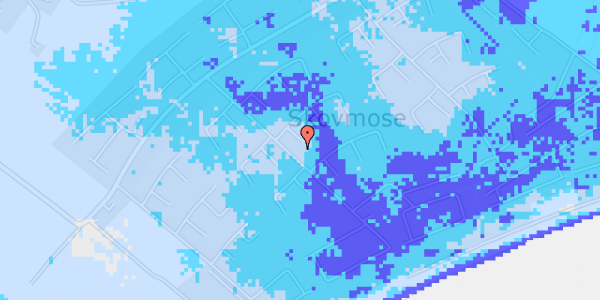 Ekstrem regn på Birkemose 109