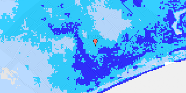 Ekstrem regn på Birkemose 147