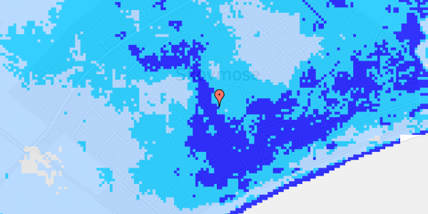 Ekstrem regn på Birkemose 159