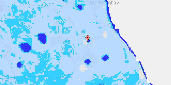 Ekstrem regn på Ertebjerghav 3