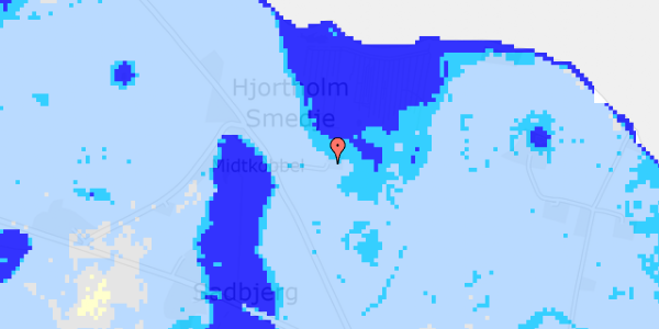 Ekstrem regn på Kegnæs Færge 2