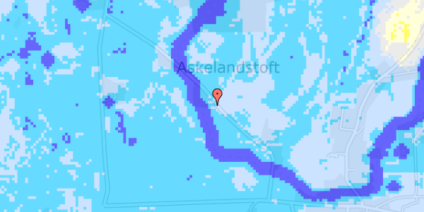 Ekstrem regn på Lambjerg Mølle 1