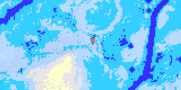 Ekstrem regn på Mjang Bygade 23