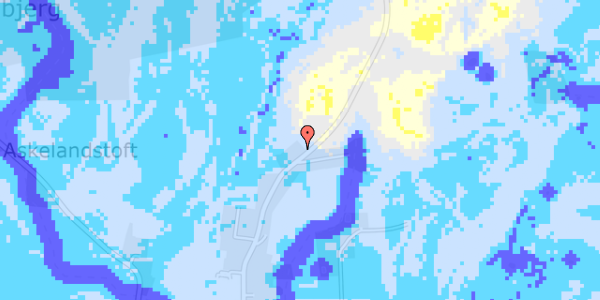 Ekstrem regn på Mjangvej 37