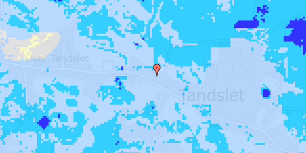 Ekstrem regn på Mommarkvej 305