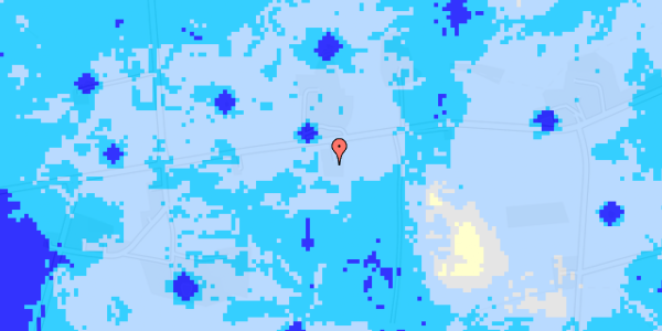 Ekstrem regn på Mommarkvej 368