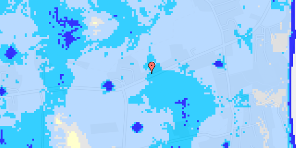 Ekstrem regn på Mommarkvej 385