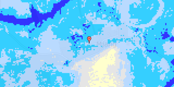 Ekstrem regn på Nedergaden 24