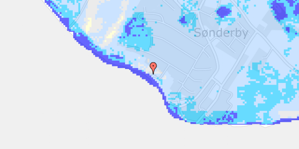 Ekstrem regn på Oddermosen 9A