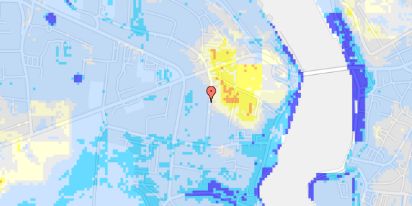 Ekstrem regn på Birke Alle 10