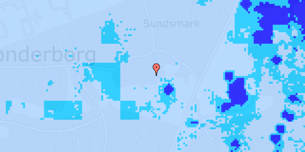 Ekstrem regn på Borrevej 18