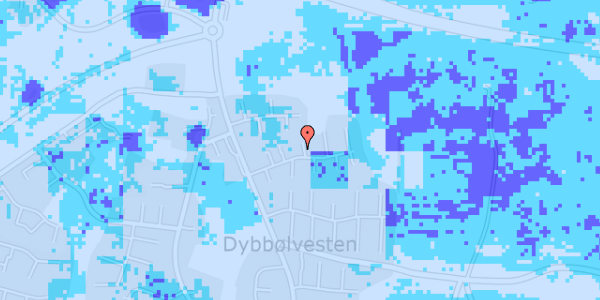 Ekstrem regn på Bustrupvej 25