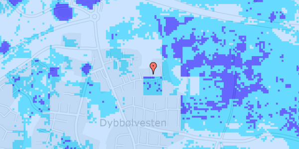 Ekstrem regn på Bustrupvej 33