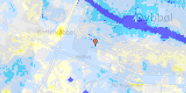 Ekstrem regn på Bøffelkobbelvej 19