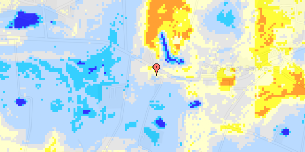 Ekstrem regn på Dybbøl Banke 27