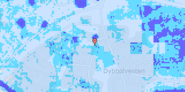 Ekstrem regn på Dybbøl Bygade 97