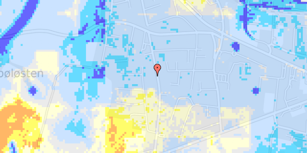 Ekstrem regn på Dybbølsten 25