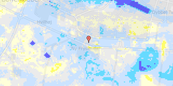 Ekstrem regn på Flensborg Landevej 8