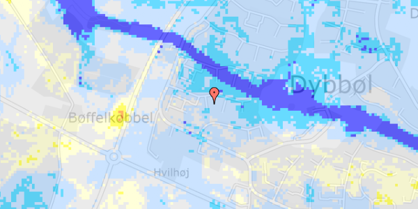 Ekstrem regn på Gottorpvej 17