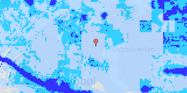 Ekstrem regn på Hollingstedvej 5