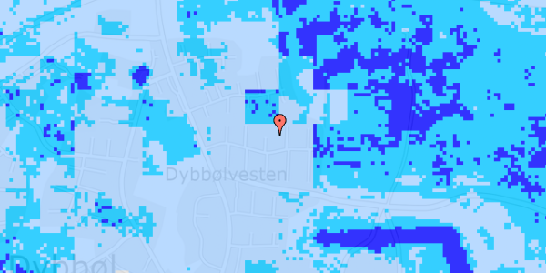 Ekstrem regn på Istedvej 45