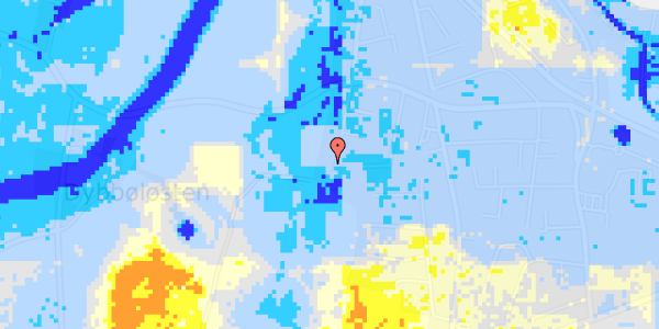 Ekstrem regn på Kolonnevej 14