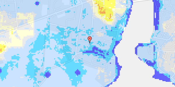 Ekstrem regn på Lundbyesgade 8