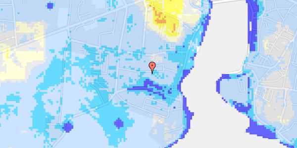 Ekstrem regn på Lundbyesgade 12