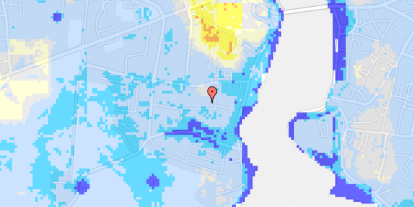 Ekstrem regn på Lundbyesgade 27