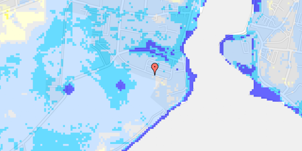 Ekstrem regn på Nellemannsvej 13