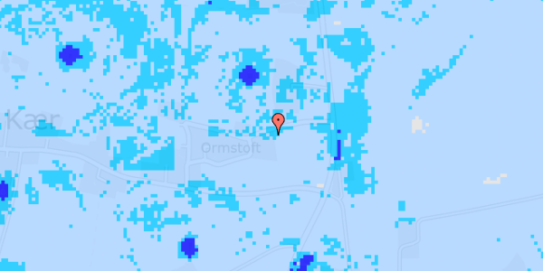 Ekstrem regn på Ormstoft 12