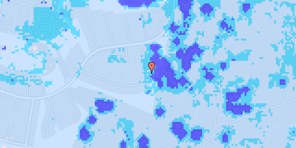 Ekstrem regn på Skovbrynet 34