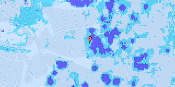 Ekstrem regn på Skovbrynet 36