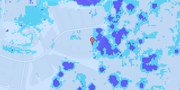 Ekstrem regn på Skovbrynet 39