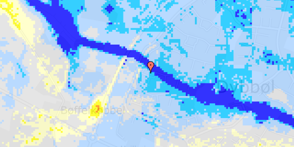 Ekstrem regn på Slesvigvej 1