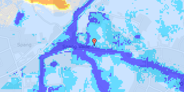 Ekstrem regn på Spang Vade 29