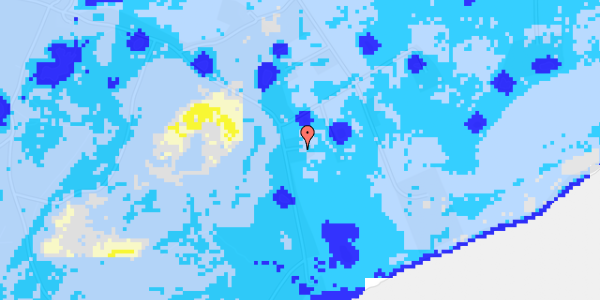 Ekstrem regn på Stenholt 14