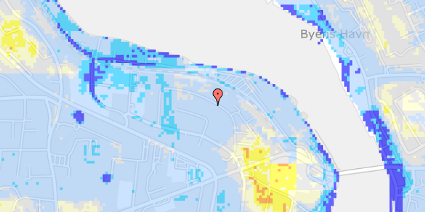 Ekstrem regn på Vissingsgade 27