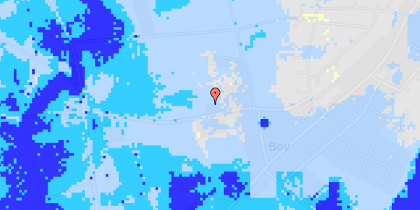 Ekstrem regn på Bovvej 14