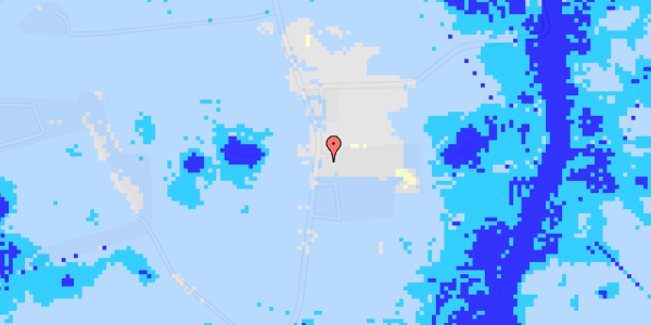 Ekstrem regn på Hyndingholmvej 7