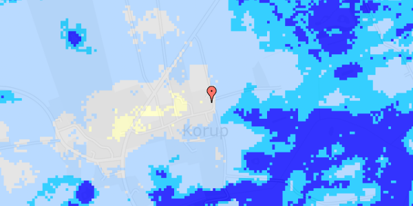 Ekstrem regn på Højvangvej 15