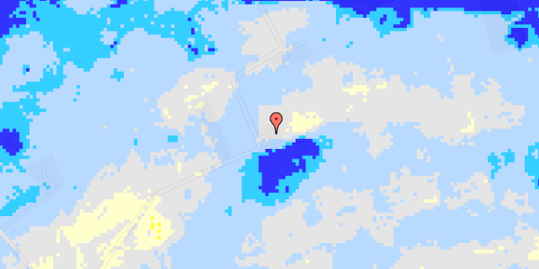 Ekstrem regn på Ingebølvej 57