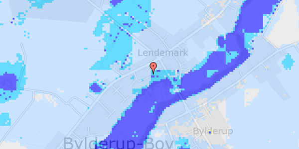 Ekstrem regn på Moseløkke 22