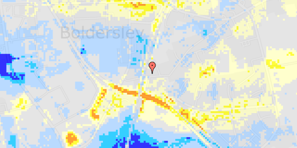 Ekstrem regn på Skansevej 12